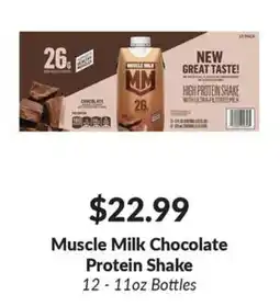 Woodman's Muscle Milk Chocolate Protein Shake offer
