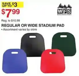 Dunham's Sports Wfs regular or wide stadium pad offer