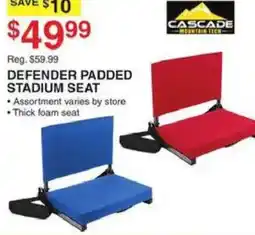 Dunham's Sports Cascade Defender Padded Stadium Seat offer