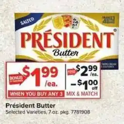 Giant Food President Butter offer
