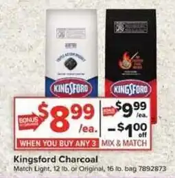 Giant Food Kingsford Charcoal offer