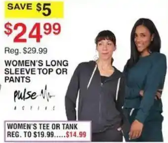 Dunham's Sports Pulse Active Women's Long Sleeve Top Or Pants offer