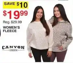 Dunham's Sports Canyon Creek Women's Fleece offer