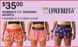 Dunham's Sports Chicknlegs Women's 1.5" Running Shorts offer