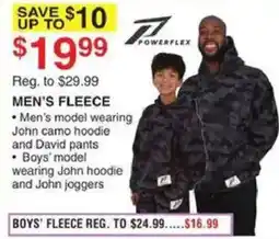 Dunham's Sports Powerflex men's fleece offer