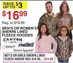 Dunham's Sports Canyon Men's Or Women's Sherpa Lined Fleece Hoodies offer
