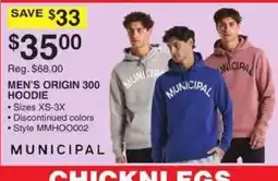 Dunham's Sports Municipal men's origin 300 hoodie offer