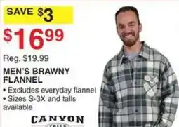 Dunham's Sports Canyon Creek Men's Brawny Flannel offer
