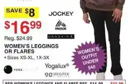 Dunham's Sports Women's leggings or flares offer