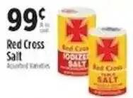 Pioneer Supermarkets Red Cross iodized salt offer