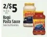 Pioneer Supermarkets Ragu Pasta Sauce offer