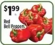 Pioneer Supermarkets Red Bell Peppers offer