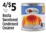 Pioneer Supermarkets Rosita Sweetened Condensed Creamer offer