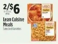 Pioneer Supermarkets Lean Cuisine Meals offer