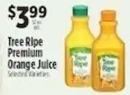 Pioneer Supermarkets Tree Ripe Premium Orange Juice offer