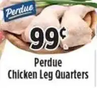 Pioneer Supermarkets Perdue chicken leg quarters offer