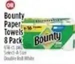 Pioneer Supermarkets Bounty paper towels offer