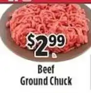 Pioneer Supermarkets Beef Ground Chuck offer