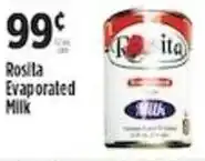 Pioneer Supermarkets Rosita Evaporated Milk offer