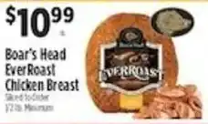 Pioneer Supermarkets Boar's Head EverRoast Chicken Breast offer