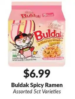 Woodman's Buldak Spicy Ramen offer