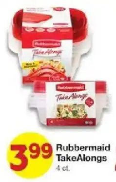 United Supermarkets Rubbermaid TakeAlongs offer