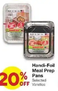United Supermarkets Handi-Foil Meal Prep Pans offer