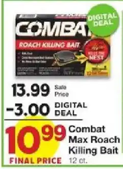 United Supermarkets Combat Max Roach Killing Bait offer