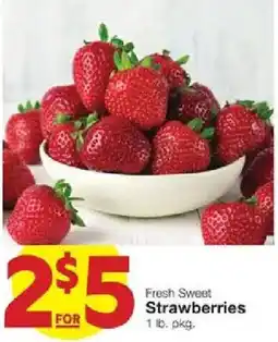 United Supermarkets Fresh Sweet Strawberries offer