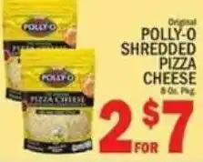 C Town Original Polly-O Shredded Pizza Cheese offer