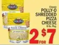 C Town Classic Polly-O Shredded Pizza Cheese offer