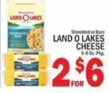 C Town Land O Lakes cheese offer