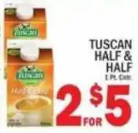 C Town Tuscan half & half offer