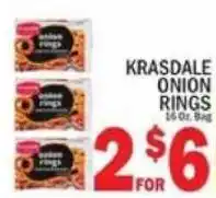 C Town Krasdale onion rings offer