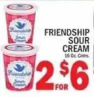 C Town Friendship sour cream offer
