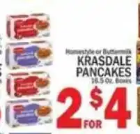 C Town Krasdale Pancakes offer