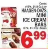 C Town Haagen-Dazs mini ice cream bars offer