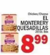 C Town El Monterery quesadillas offer