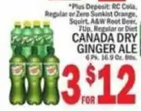 C Town Canada Dry Ginger Ale offer