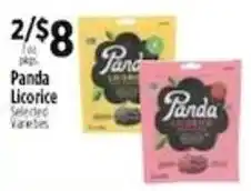 Pioneer Supermarkets Panda Licorice offer