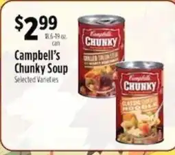 Pioneer Supermarkets Campbell's Chunky Soup offer