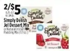 Pioneer Supermarkets Simply Delish Jel Dessert Mix offer