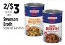 Pioneer Supermarkets Swanson Broth offer