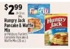 Pioneer Supermarkets Hungry Jack Pancake & Waffle Mix offer