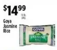 Pioneer Supermarkets Goya Jasmine Rice offer