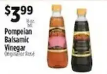 Pioneer Supermarkets Pompeian Balsamic Vinegar offer