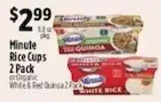 Pioneer Supermarkets Minute rice cups offer