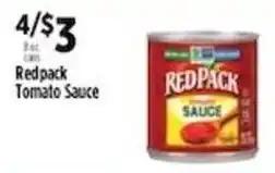 Pioneer Supermarkets Redpack tomato sauce offer