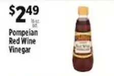 Pioneer Supermarkets Pompeian Red Wine Vinegar offer