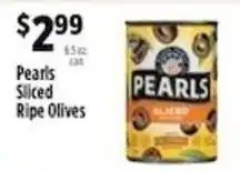Pioneer Supermarkets Pearls Sliced Ripe Olives offer
